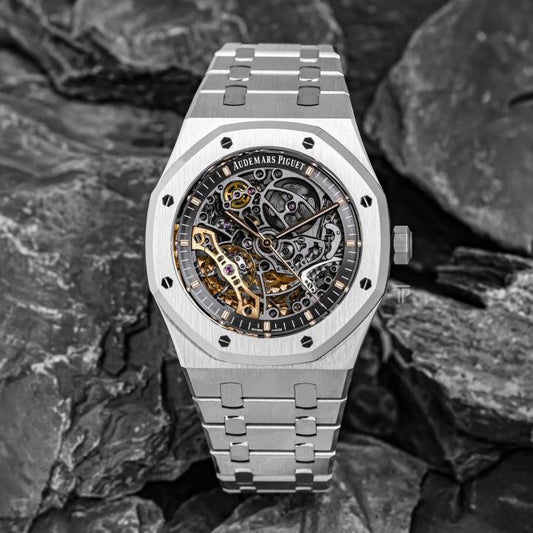 Audemars_piguet Royal Oak Skeleton Automatic Steel-Grey