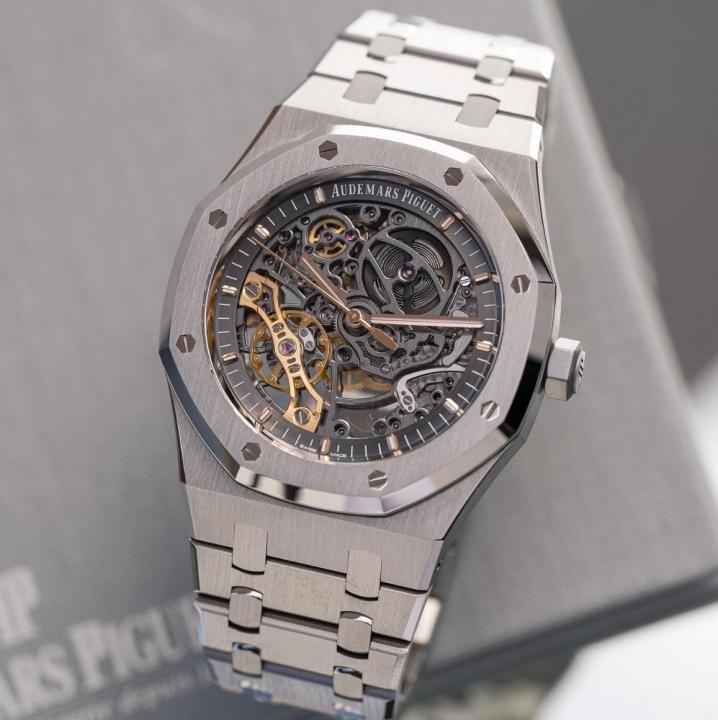 Audemars_piguet Royal Oak Skeleton Automatic Steel-Grey