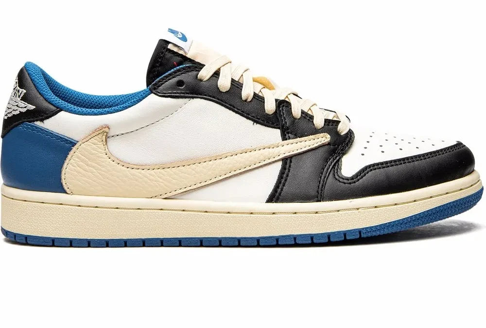 AIR JORDAN RETRO 1 TRAVIS SCOTT FRAGMENT LOW SEMI UA