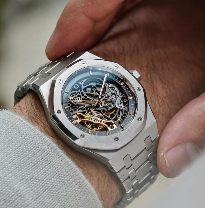 Audemars_piguet Royal Oak Skeleton Automatic Steel-Grey
