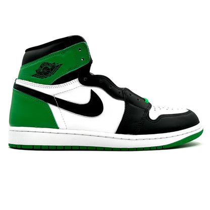 NIKEE AIR JORDAN 1 RETRO HIGH LUCKY GREEN SEMI UA