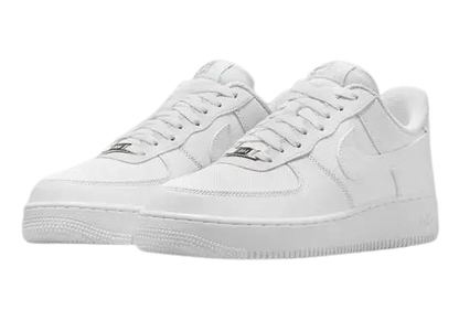 Nik-e. airforce 1 white pure leather semi ua quality with dust bag and carry bag-