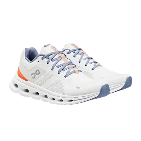 On Cloud Monster Undyed White Flame Running Shoes
