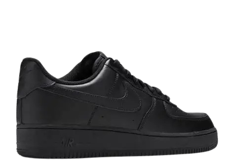 Nike AirForce 1 Low 07 Triple Black UA Quality With Dust Bag Hand Carry Bag
