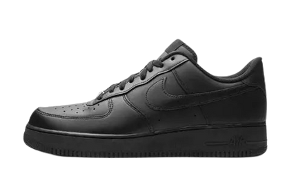 Nikee AirForce 1 Low 07 Triple Black UA Quality With Dust Bag Hand Carry Bag Keychain Tag Bill