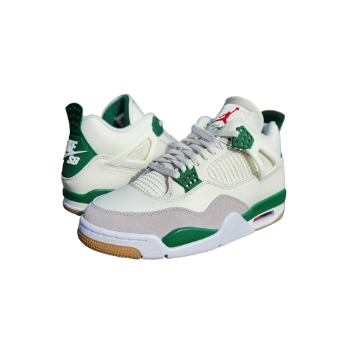 Nikee Air Jordan 4 Pine Green Semi Ua