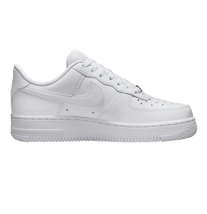 Nik-e. airforce 1 white pure leather semi ua quality with dust bag and carry bag-