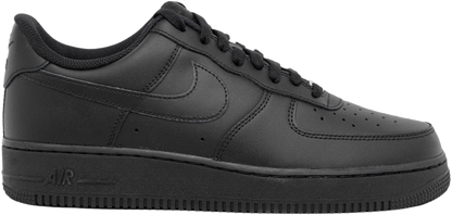 Nikee AirForce 1 Low 07 Triple Black UA Quality With Dust Bag Hand Carry Bag Keychain Tag Bill